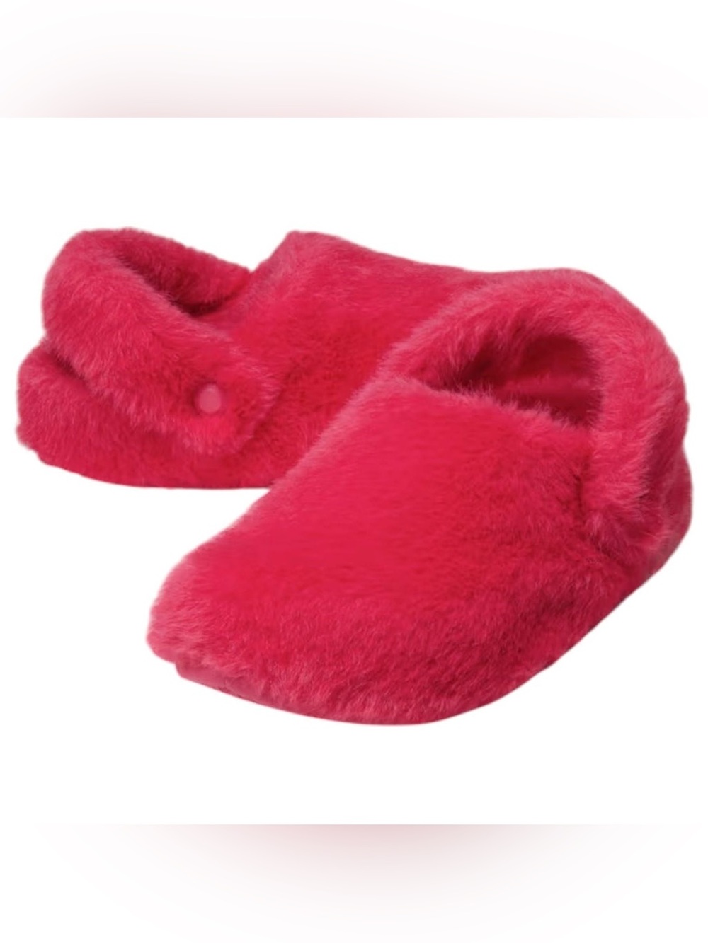 Unisex CROCS Classic Cozzzzy lux red slipper- Size Men’s 9/Womens 11